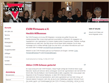Tablet Screenshot of cvjm-pirmasens.de